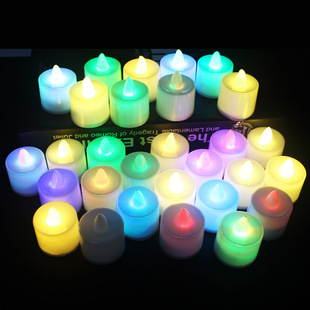 Electronic candle lamp led candle lamp creative wedding birthday wedding candle venue layout props electronic candle