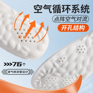 Fast delivery 4D cloud insole fleece-lined warm and comfortable constant temperature breathable sweat-absorbent antibacterial deodorant snow boots winter