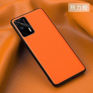 Suitable for OPPOreno7pro Phone Case Real Leather Reno6 Protective Case Men's Por All-inclusive Case for Men and Women