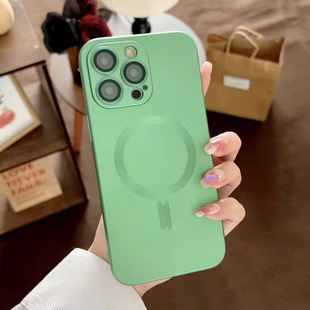 Suitable for Iphone17Promax Mobile Phone Case Iphone16 Magnetic Mobile Phone Case Apple 14Tpu Soft Shell 3
