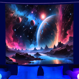 fluorescent tapestry uv fluorescent smoking woman atmosphere sense fluorescent tapestry home room tapestry tapestry source factory