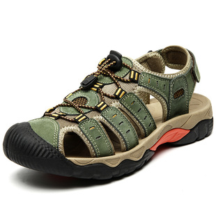Summer new Baotou sandals male Sandals sandals male open toe Leisure outdoor large size men's shoes sandals 46 47 48