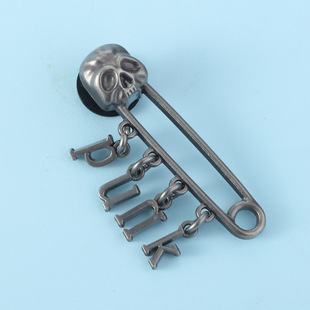 New Garden Hole Shoes Decorative Buckle Accessories Black Jewel Metal Shoe Buckle Acrylic Upper Hardware Accessories