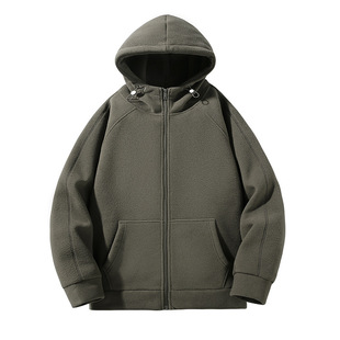Fleece fleece-lined Thickened Outdoor Jacket Men's Couple's Sweatshirt Men's Top