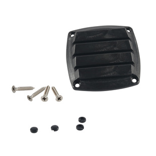 Cross-border hot sale white black 3 inch ventilation plate vent louver vent application: boat yacht RV