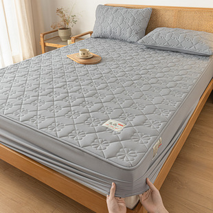 Class a Classy Hotel Quilted Bed Sheetss, Raw Cotton Quilted Antibacterial Bed Sheetss, Pure Cotton Bed Covers, Mattress All-Inclusive Protective Covers~