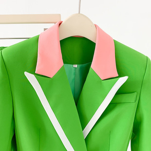 Spring and Autumn elegant western style suit women's fashion slim fit suit jacket draping flared pants commuter workplace two-piece suit