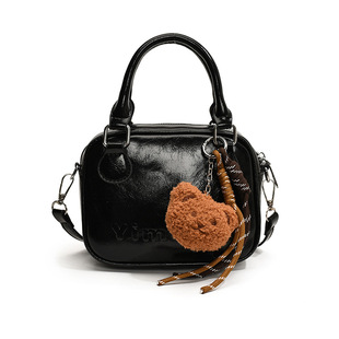Cross-border Simple Portable Women's Small Bag 2024 New Fashionable Autumn Retro Small Square Bag All-match Shoulder Crossbody Bag