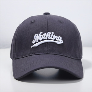 Baseball Hat Men's South Korea Trendy Brand Outdoor Embroidered Letters Increase and Deepen Wide Brim All-match Small Cap for Women
