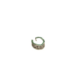 European and American Style Retro Metal Letter Ear Clip Fashionable Trendy Personalized Simple All-match Ear Clip Earrings without Ear Holes