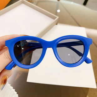 2024 New Korean Style Children's Sunglasses for Boys and Girls Summer Travel Street Photoshoot Sunglasses