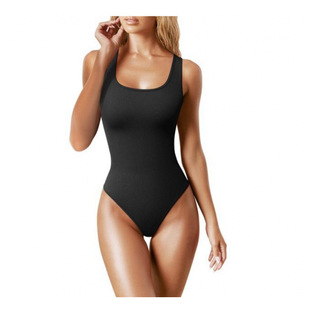 Европейская и американская трансграничная внешняя торговля Amazon Summer AliExpress Женская U-образная рубашка без рукавов