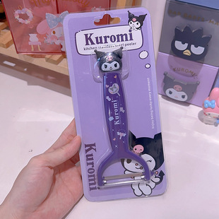 Новый мультяшный стиль Keluomi, нож для очистки собак с корицей, мелодия, кухонный портативный бытовой нож для очистки дыни и фруктов