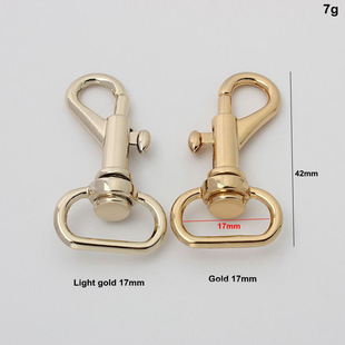 Spot wholesale pet collar metal dog buckle p buckle hook traction rope buckle bag chain alloy hook buckle