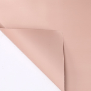Wholesale Flower Shop floral material flower packaging rose bag flower decoration Korean style solid color macaron monochrome Ouya paper