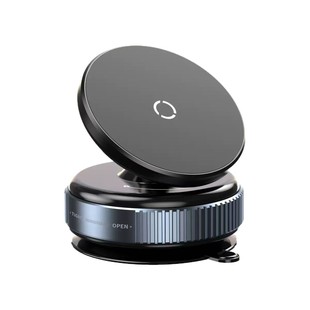 Vacuum suction suction cup magnetic suction mobile phone holder magsafe non-adhesive telescopic folding portable mobile phone holder car