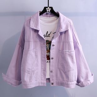 White Denim Jacket for Women 2025 Spring & Fall New Korean Style Versatile Casual Jacket Petite Versatile Top