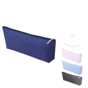 Large Capacity High Color Simple Solid Color Triangle Dragon Dance Cloth Pencil Bag Pencil Bag Stationery Bag