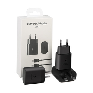 For Samsung 25W charger mobile phone PD45W fast charging head super flash charging European gauge charging head original wholesale