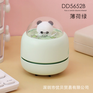 Large suction desktop vacuum cleaner children and students rubber chip keyboard cleaning pencil gray cute desktop cleaning tool
