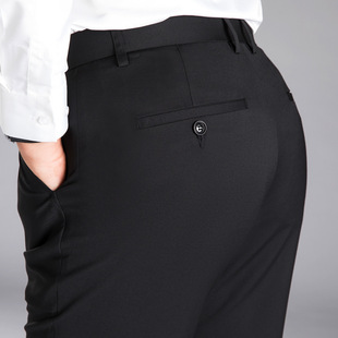 High-grade Sense Micro-flared Pants Men's Summer Thin Loose Straight Wide-leg Casual Pants Drape Sense Fashionable Non-ironing Pants
