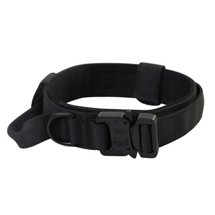 Outdoor Tactical Dog Collar Tactical Training Dog Collar Nylon Adjustable Pet Collar Leash Pet Supplies