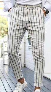 2025 Hot New Men's Digital Printing Business Casual Trousers Amazon Explosions Fashion Plaid Trousers Men
