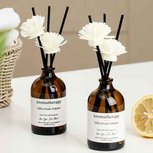 100ml коричневая бутылка без огня ароматерапия Туалет дезодорант ароматизированная гостиная спальня с эфирным маслом ароматерапия украшения в помещении длительный