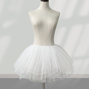 Skirt support Lolita25 six-layer soft yarn support short daily violence boneless support COS underskirt pettiskirt