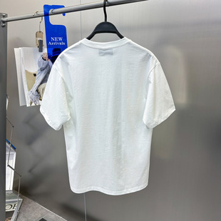 Мужская одежда Джейн Чао Летние короткие рукава T Модная футболка Tide Свободное с короткими рукавами хлопчатобумажная пара футболка с короткими рукавами B2CNE1120