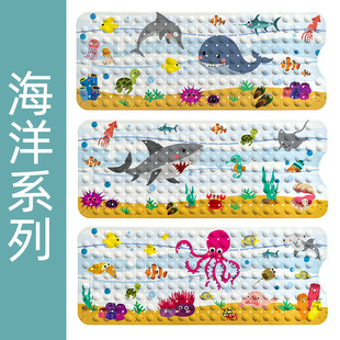 Yide Bathroom Anti-slip Mat pvc Anti-slip Mat Dirt-resistant Anti-fall Floor Mat Bath Special Foot Mat Bath Mat Rubber Mat