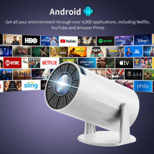 New Projector HY-300 Home Dormitory Portable Mini Projection Android Edition HD 720P Cross Border