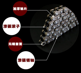 Wuyang Lingyu WH125-5 утолщение цепи цепной диск SDH125-42 величину летающего зуба