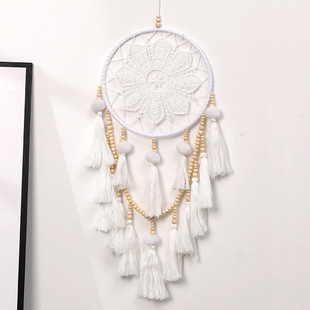 Cross-border hot sale tassel dream catcher home decoration Nordic style simple bedroom living room pendant