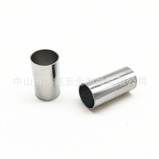 Inner tooth tube m10 color zinc white zinc chrome plated factory wholesale lighting hardware accessories round connecting tube inner tooth tube