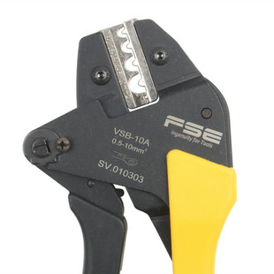 VSB-10A Crimping Pliers Cold-pressed TerminAl MAnuAl ElectriciAn Multi-function RAtchet Crimping Pliers BAre TerminAl Pliers