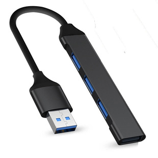 Черный USB-расширение док-станции Type-c USB3.0 многофункциональный 4-в-1 HUB компьютерный разветвитель