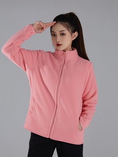 Public Autumn and Winter Couple Lamb Fleece fleece-lined Thickened Fleece Coat Outdoor Clothing Fleece Jacket for Men and Women