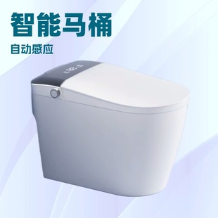 New Fully Automatic Intelligent Toilet Ergonomic Water Pressure Restriction Multifunctional Siphon Household Integrated Toilet