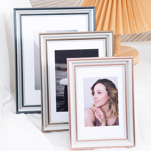 Nordic Creative Photo Frame Scating To Advanced Saving 6-дюймовый 7-дюймовый легкий и роскошный рабочий стол фото украшения стены плюс печатная фоторамка
