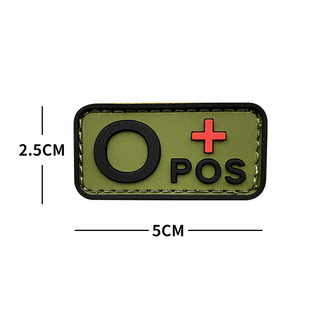 New exclusive luminous morale stamp PVC velcro patch plastic armband backpack clothing hat badge sticker