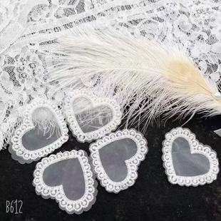 in stock supply organza water-soluble applique cloth stickers lace lace diy handmade hair accessories children's clothing accessories