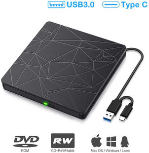 Электронная коммерция взрывы Внешний оптический привод USB3.0 Мобильный Внешний DVD горелки ноутбук Универсальный диск