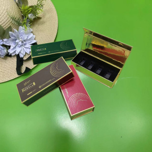 Magnetic Flip Box Customized High-end Book-style Gift Box Small Batch Black Heaven and Earth Box Packaging Box UV Printing