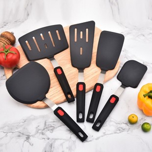 Силиконовая кухонная утварь Теппаньяки Лопата для приготовления пищи антипригарная сковорода силиконовая лопатка для блинов Нефритовый шпатель трансграничный Новый