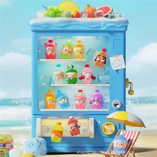 Bubble Mart POPCORN Mengzuo красочная серия сока