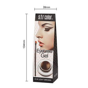 Three-dimensional eyebrow cream shaping cream long-lasting natural waterproof non-makeup eyebrow hair cream eyebrow care makeup wholesale supply