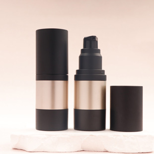 15ml High-end Press Lotion Bottle Embroidery Color Bottle Essence Foundation Bottle Bottled Cosmetic Package Material