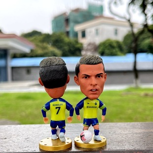 Football C Rodgea Pogba Messi Kane Neymar Handmade Doll Doll Ornaments Around Souvenirs