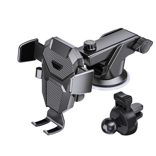 New Car Suction Cup Dashboard Air Conditioning Outlet Navigation Bracket Car Extended Telescopic Mobile Phone Bracket